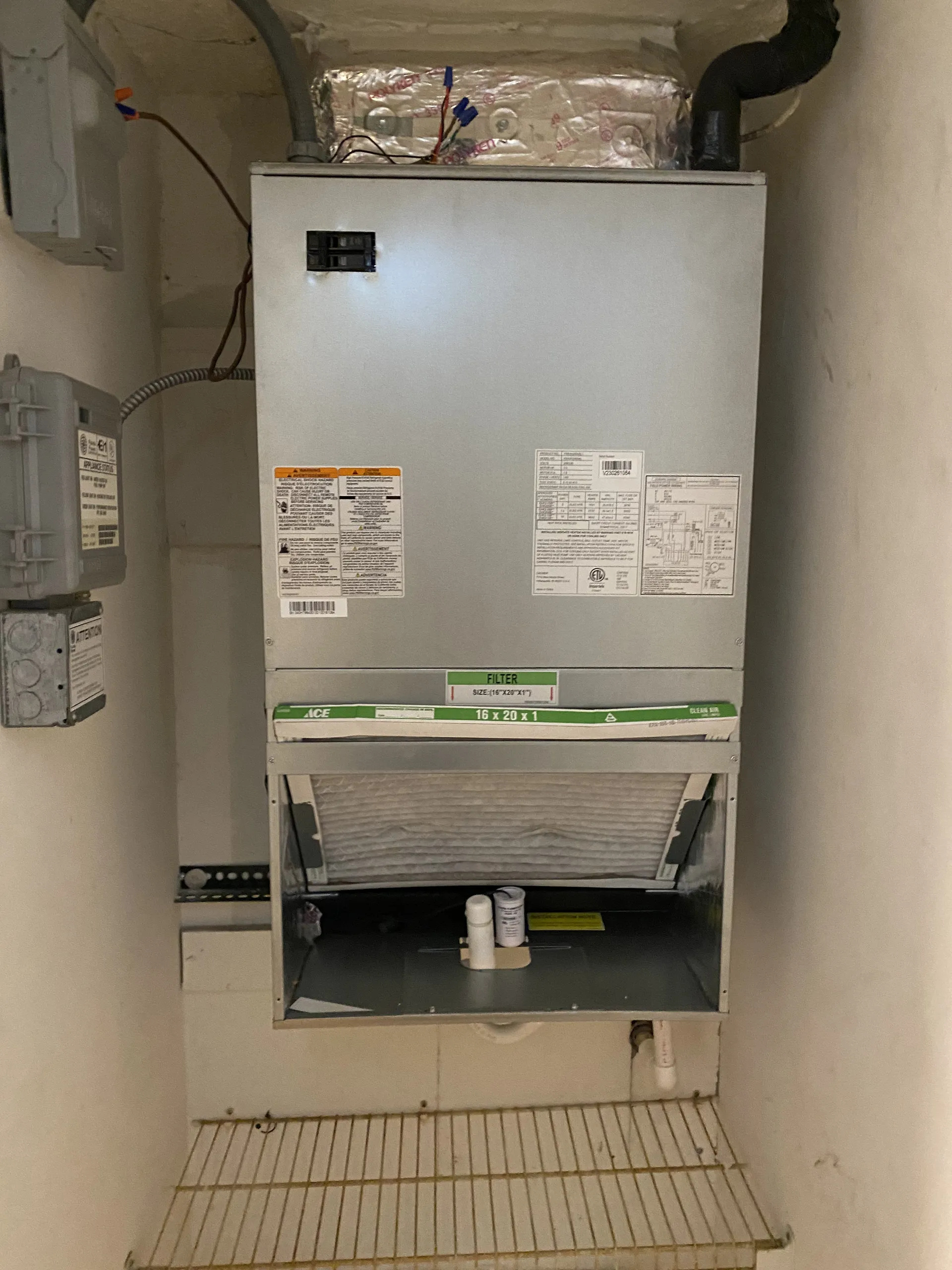 AC maintenance and filter replacement