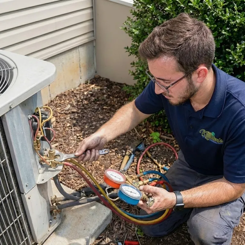 AC service technician in St. Petersburg